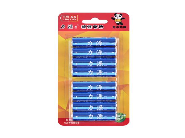 5號(hào)7號(hào)卡裝堿性柱式電池